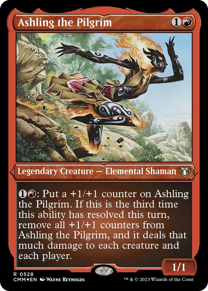 Ashling the Pilgrim Foil Etched (Commander Masters)  - Foil