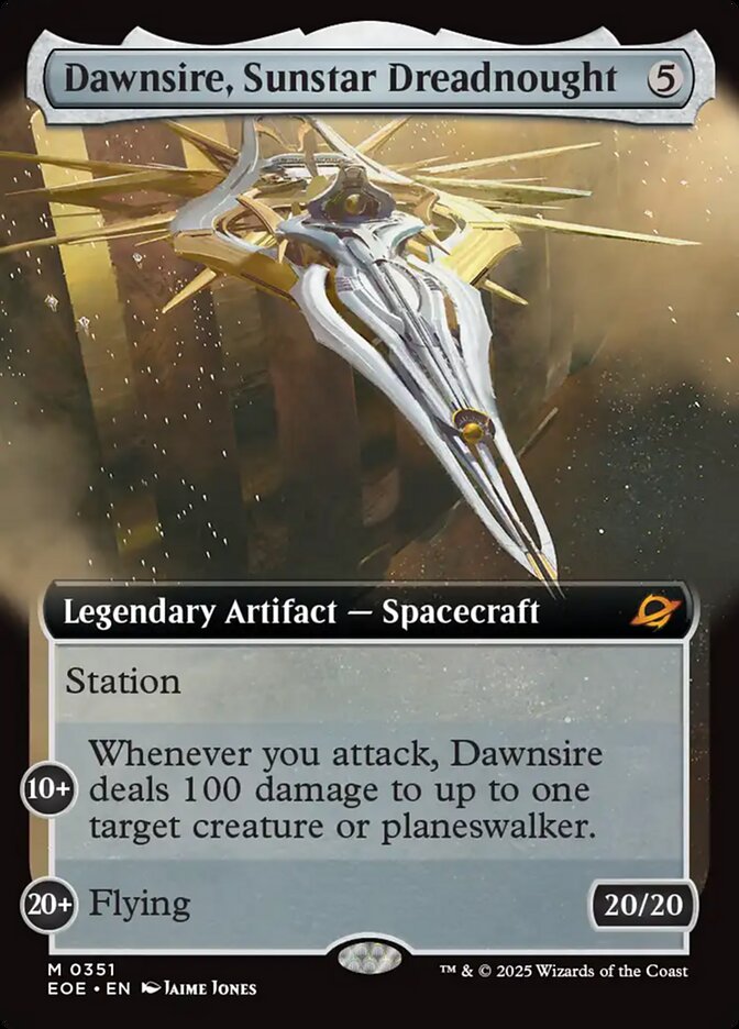 Dawnsire, Sunstar Dreadnought (Edge of Eternities)  - Foil