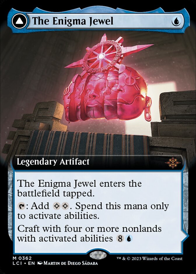 The Enigma Jewel // Locus of Enlightenment (The Lost Caverns of Ixalan)  - Foil