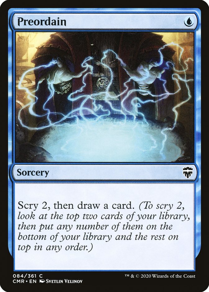 Preordain (Commander Legends)  - Foil