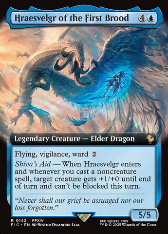 Hraesvelgr of the First Brood 142 (Commander: FINAL FANTASY)  - Extended Art