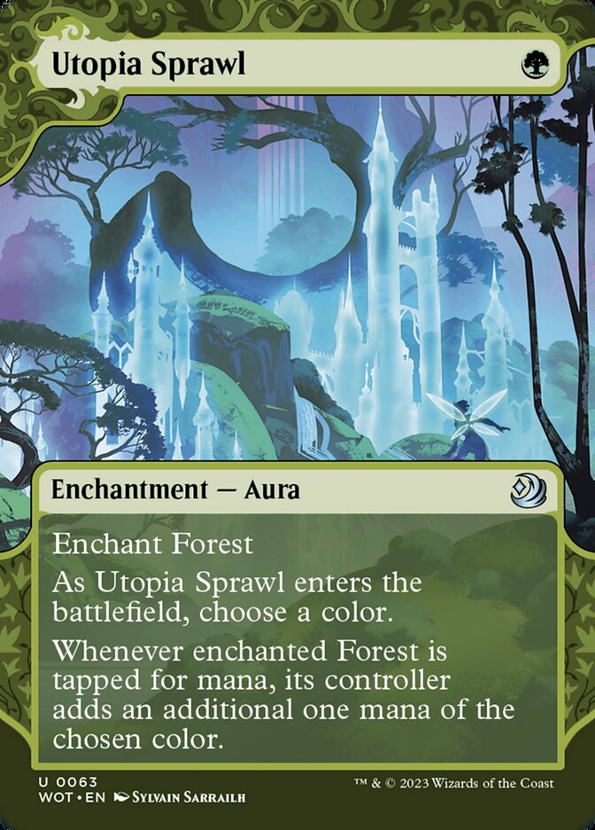Utopia Sprawl (Wilds of Eldraine: Enchanting Tales)  - Foil