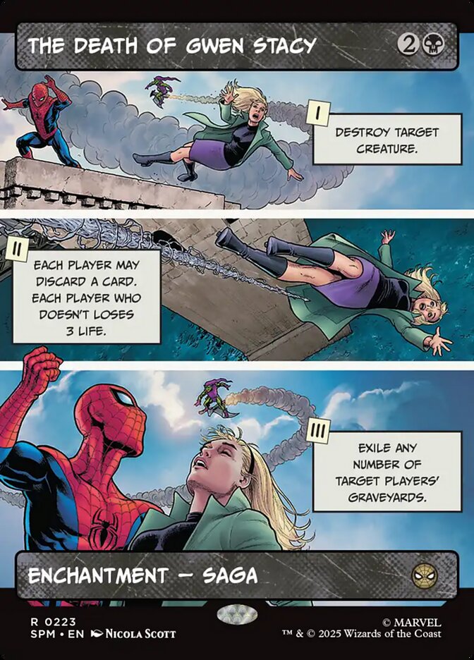 The Death of Gwen Stacy (Marvel's Spider-Man)  - Foil