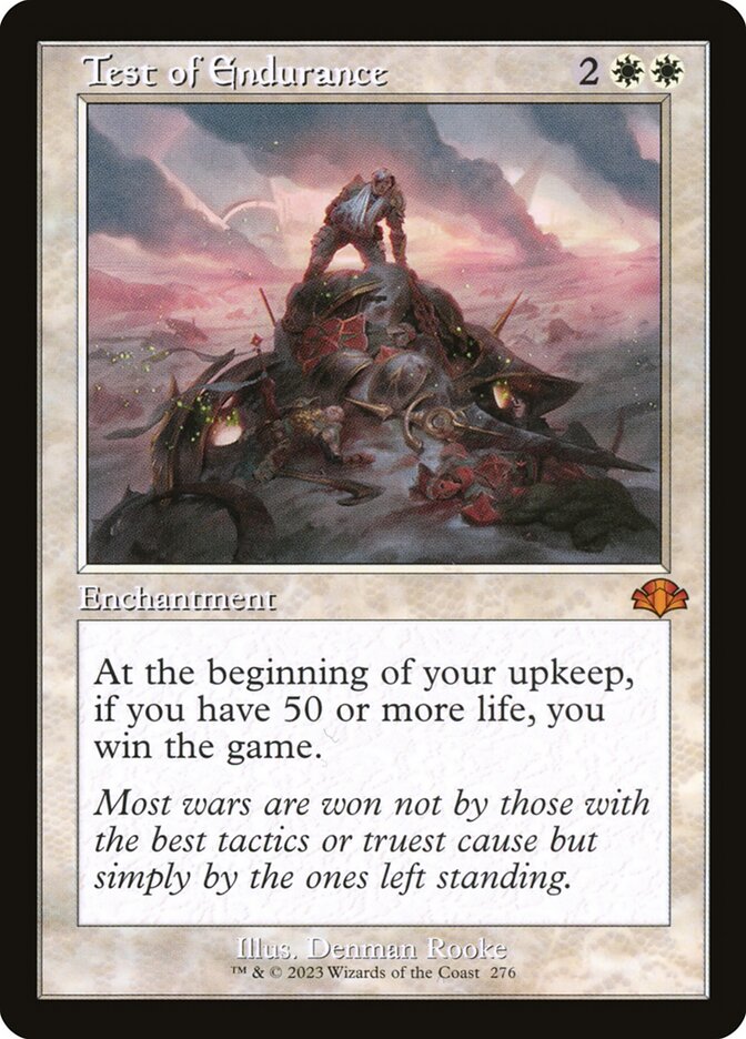 Test of Endurance (Dominaria Remastered) 
