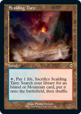 Scalding Tarn Retro Frame Foil Etched (Modern Horizons 2)  - Foil
