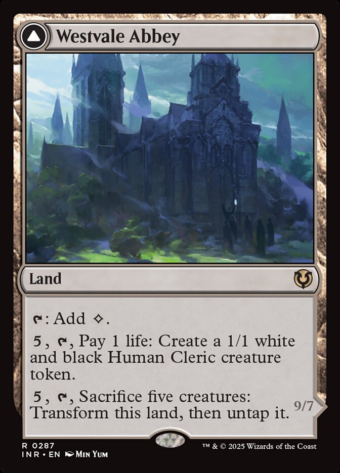 Westvale Abbey // Ormendahl, Profane Prince (Innistrad Remastered)  - Foil