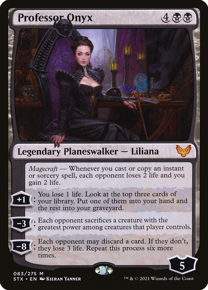 Professor Onyx 83 (Strixhaven: School of Mages) 