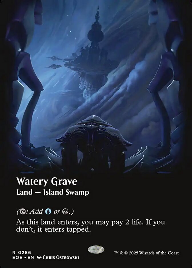 Watery Grave 286/276 (Edge of Eternities)  - Borderless
