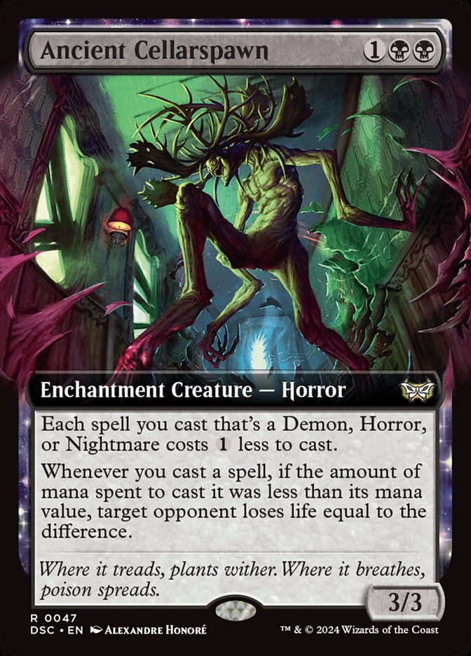 Ancient Cellarspawn (Commander: Duskmourn: House of Horror) 