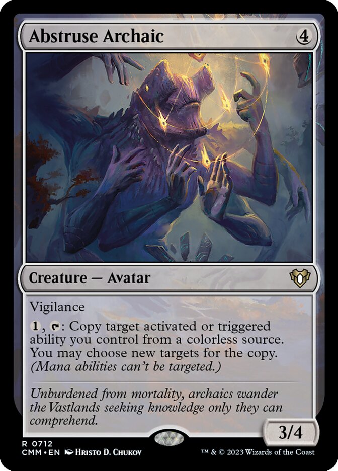 Abstruse Archaic (Commander Masters) 