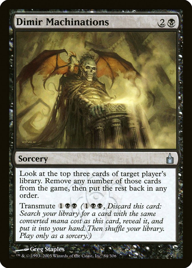 Dimir Machinations (Ravnica: City of Guilds) 