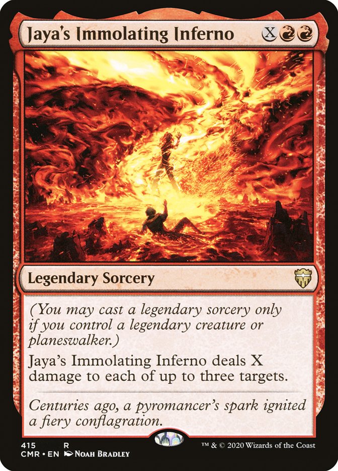 Jaya's Immolating Inferno (Commander Legends) 