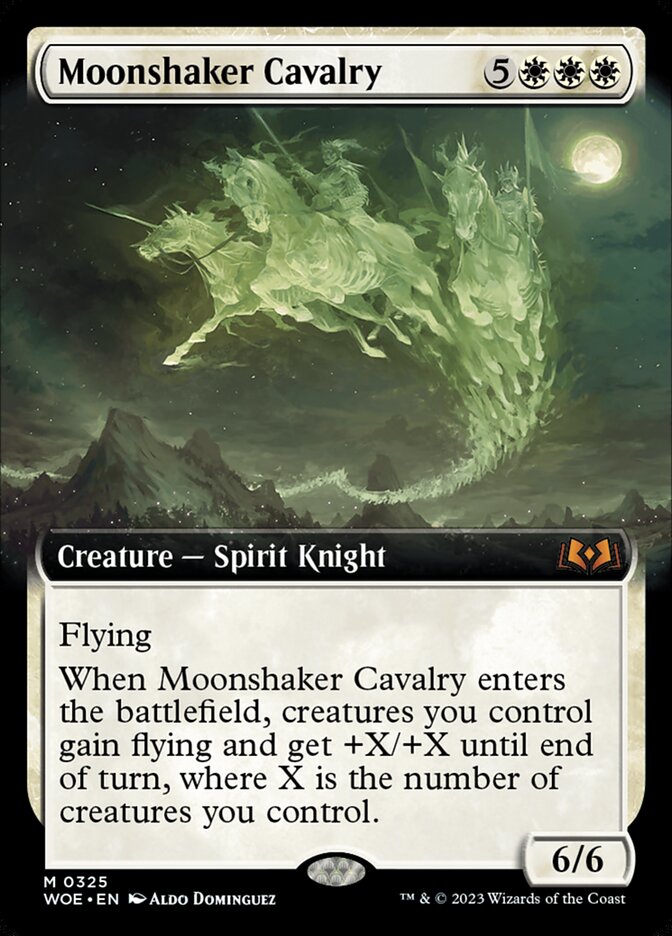 Moonshaker Cavalry (Wilds of Eldraine) 