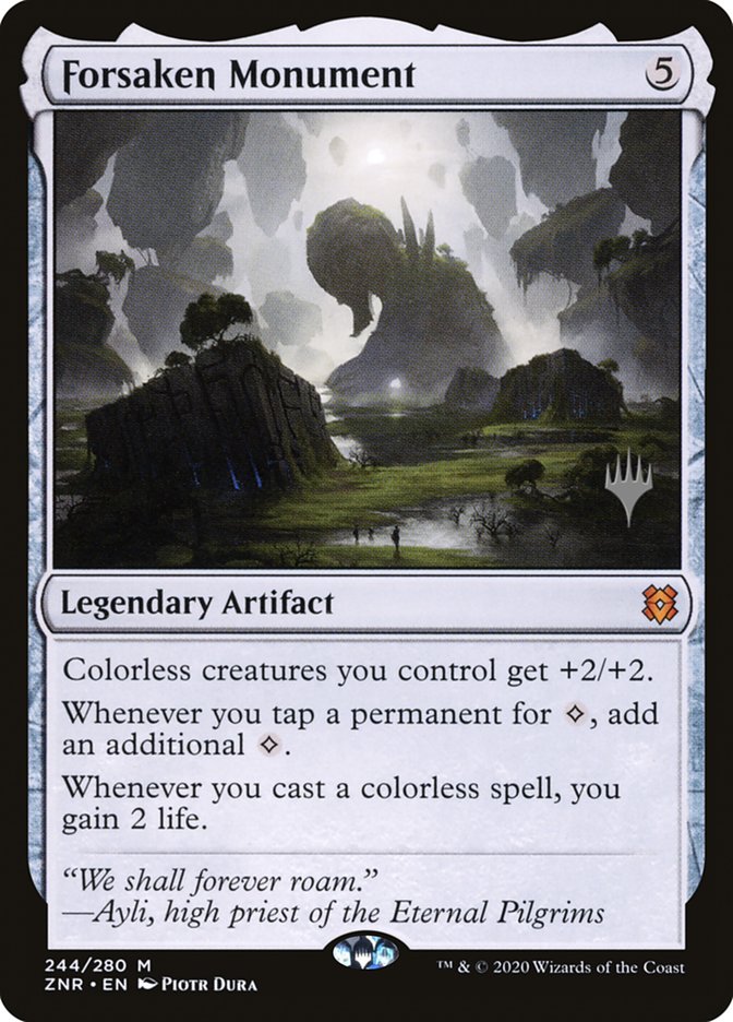 Forsaken Monument 244 (Promo Pack: Zendikar Rising) 