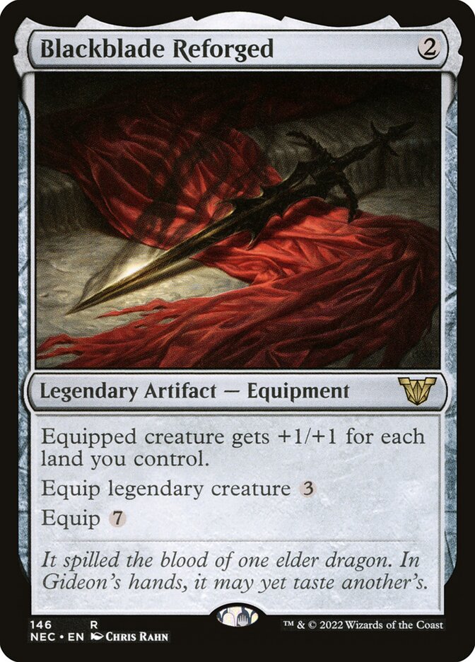 Blackblade Reforged (Commander: Kamigawa: Neon Dynasty) 