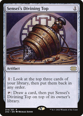Sensei's Divining Top 314/331 (Double Masters 2022)  - Foil