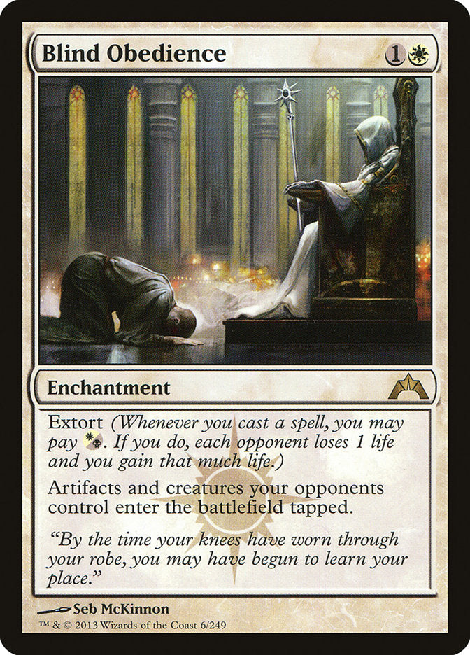 Blind Obedience (Gatecrash) 