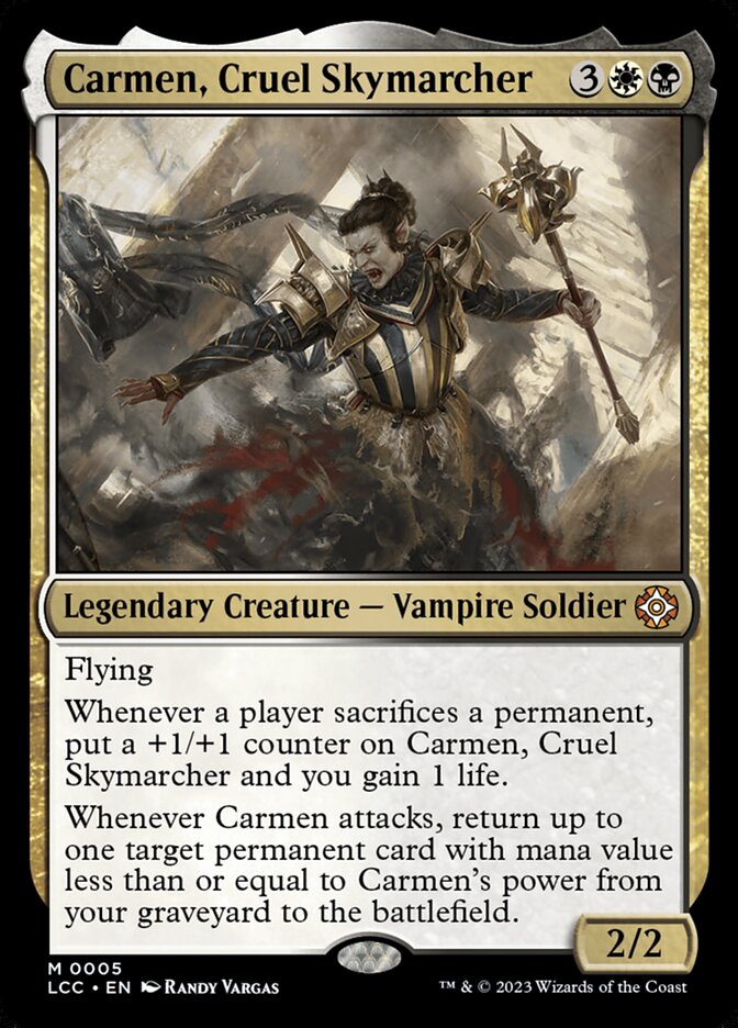 Carmen, Cruel Skymarcher (Commander: The Lost Caverns of Ixalan) 