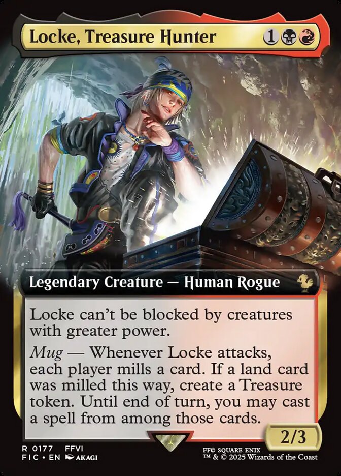 Locke, Treasure Hunter (Commander: FINAL FANTASY)  - Foil