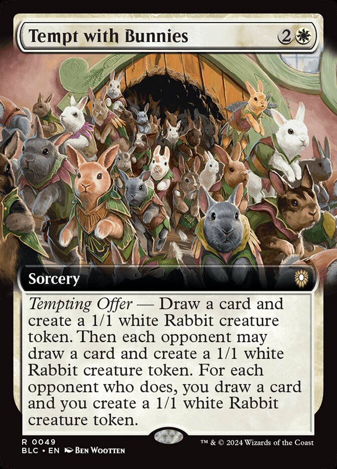 Tempt with Bunnies (Commander: Bloomburrow) 
