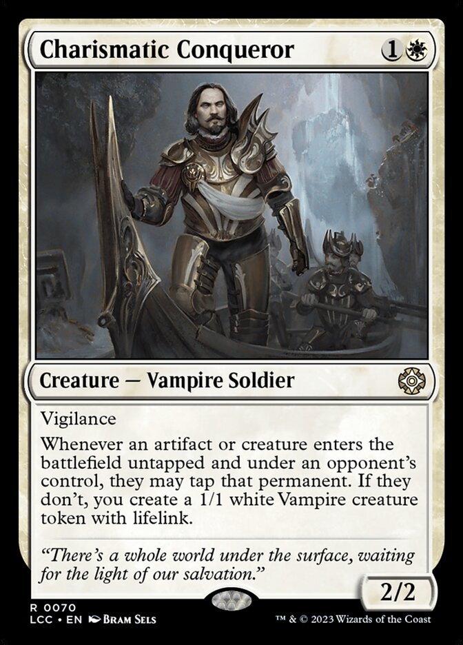 Charismatic Conqueror (Commander: The Lost Caverns of Ixalan) 