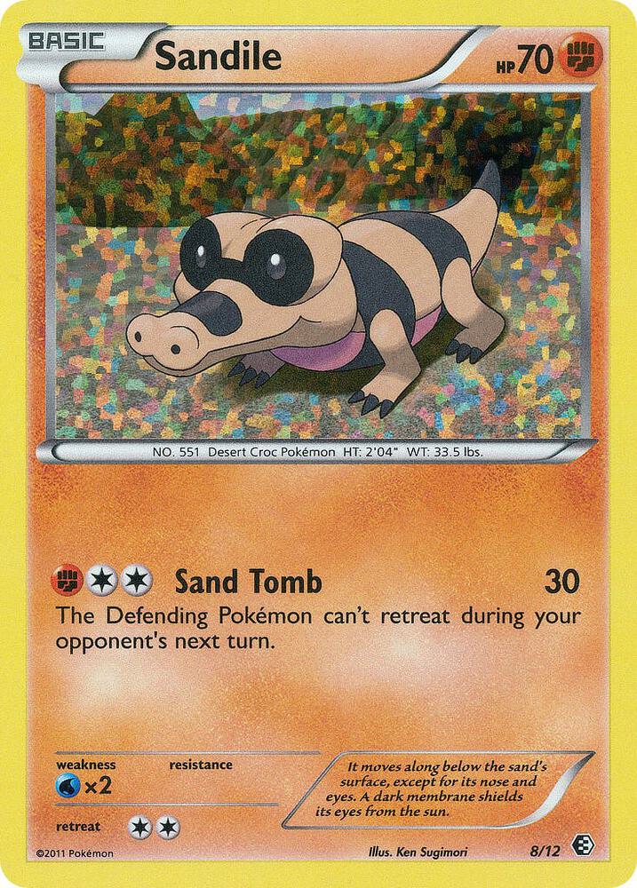 Sandile 008/012 (McDonald's Promos 2011)  - Holofoil