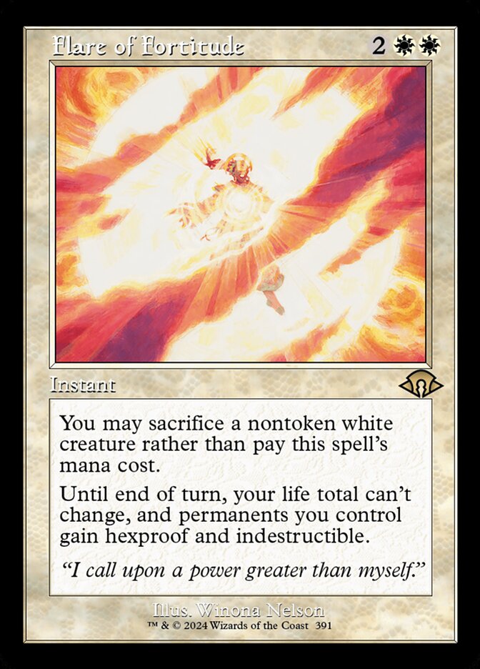 Flare of Fortitude (Modern Horizons 3)  - Foil