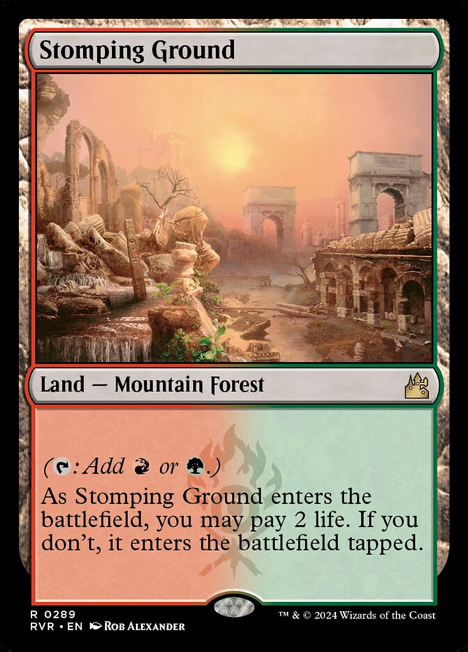 Stomping Ground (Ravnica Remastered)  - Foil