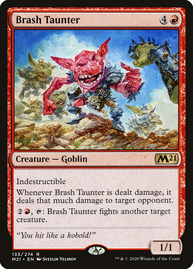 Brash Taunter (Core Set 2021) 