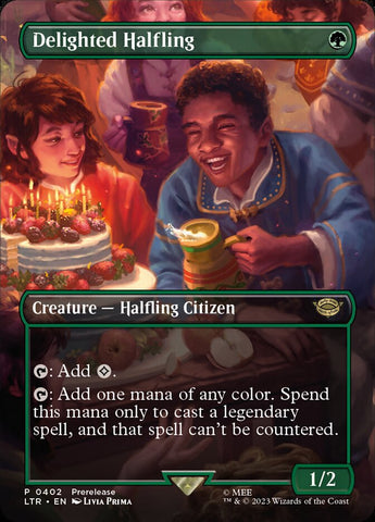Delighted Halfling (Universes Beyond: The Lord of the Rings: Tales of Middle-earth) 