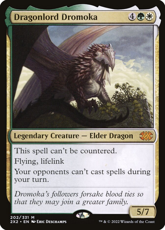 Dragonlord Dromoka (Double Masters 2022)  - Foil