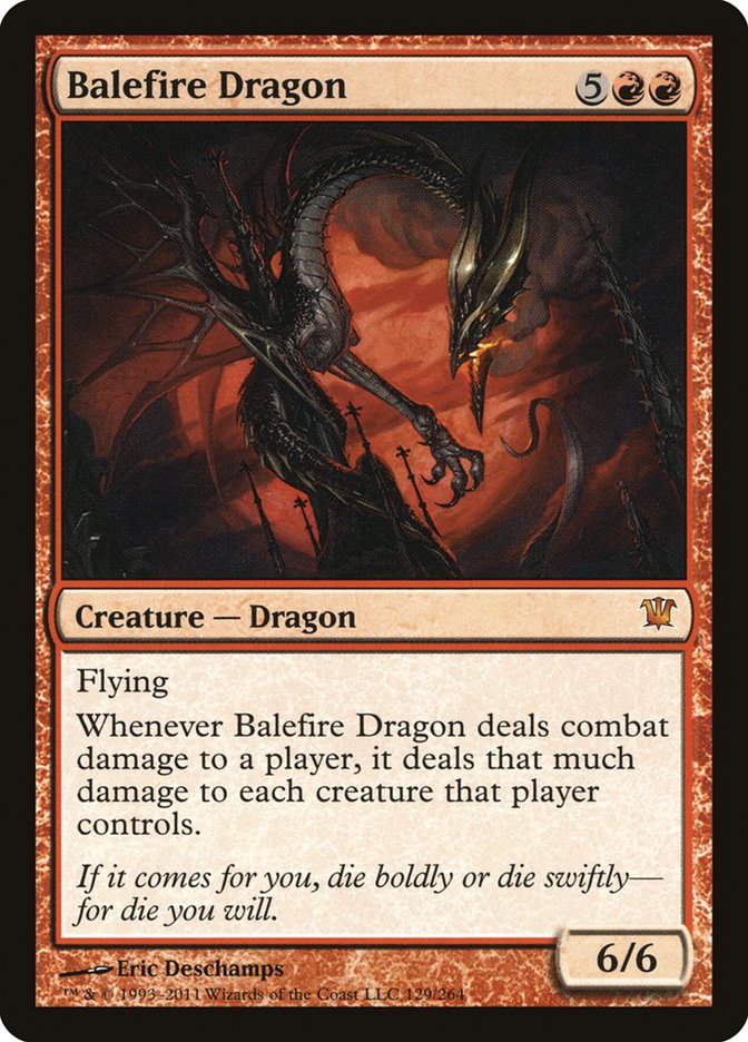 Balefire Dragon (Innistrad) 