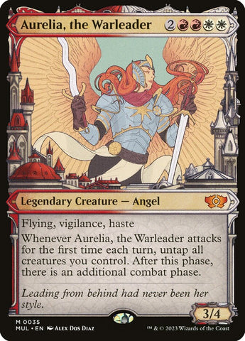 Aurelia, the Warleader (March of the Machine: Multiverse Legends) 