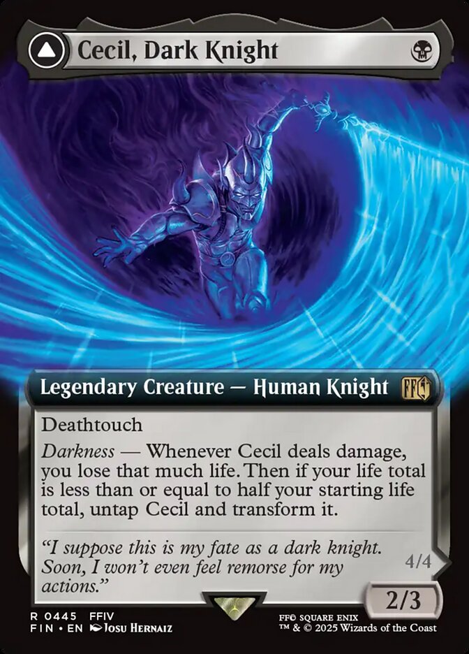 Cecil, Dark Knight // Cecil, Redeemed Paladin (FINAL FANTASY)  - Foil