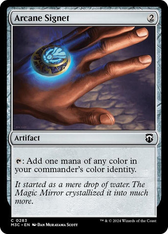 Arcane Signet 283/411 (Commander: Modern Horizons 3)  - Ripple Foil