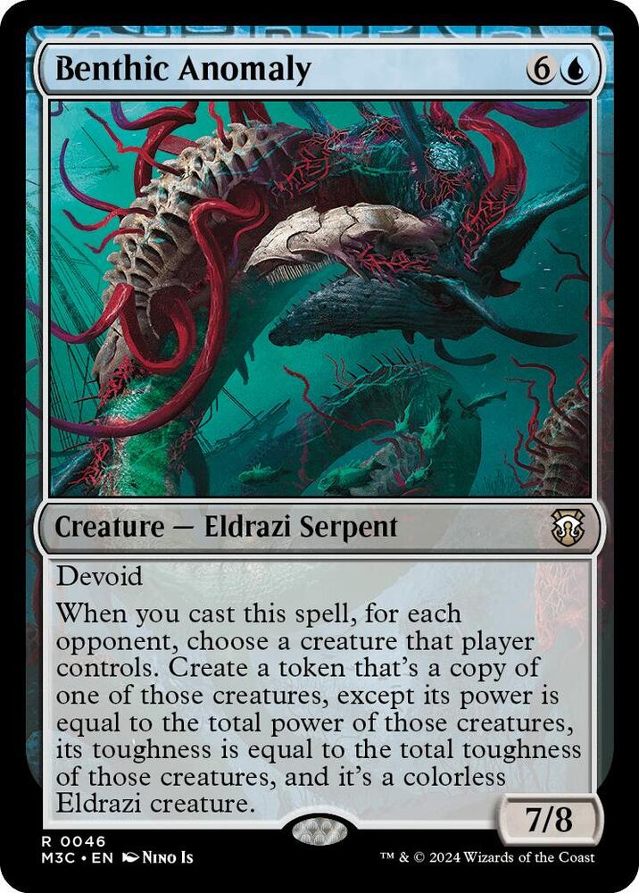 Benthic Anomaly Ripple Foil (Commander: Modern Horizons 3)  - Foil
