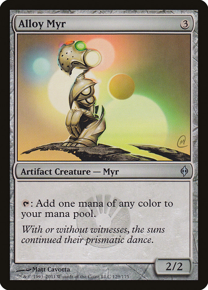 Alloy Myr 129/175 (New Phyrexia) 