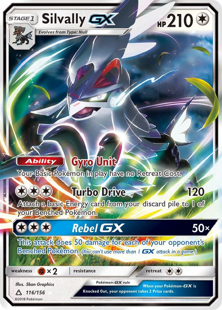 Silvally GX 116/156 (SM - Ultra Prism)  - Holofoil