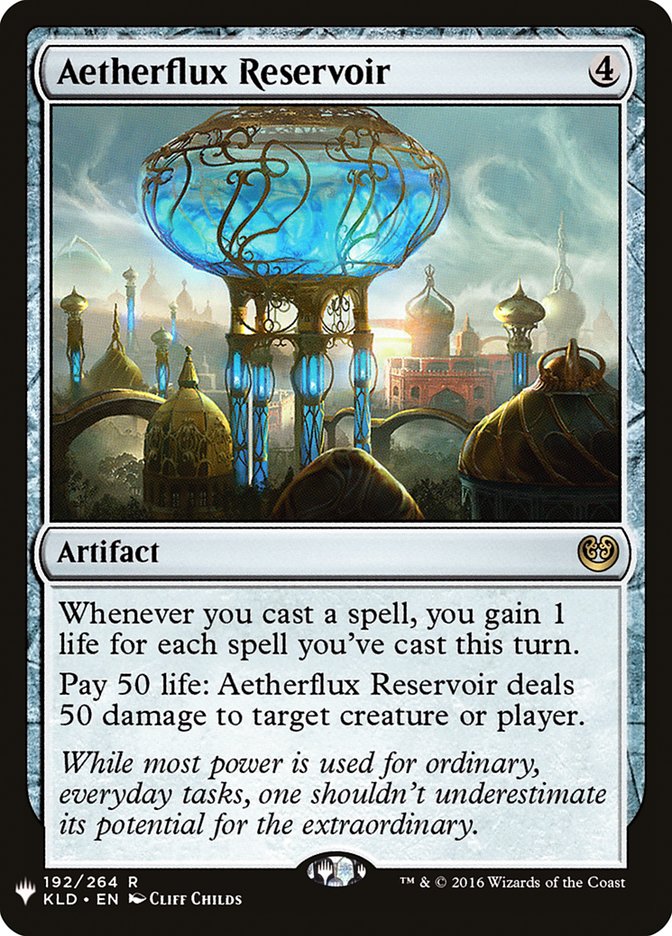 Aetherflux Reservoir (The List Reprints) 