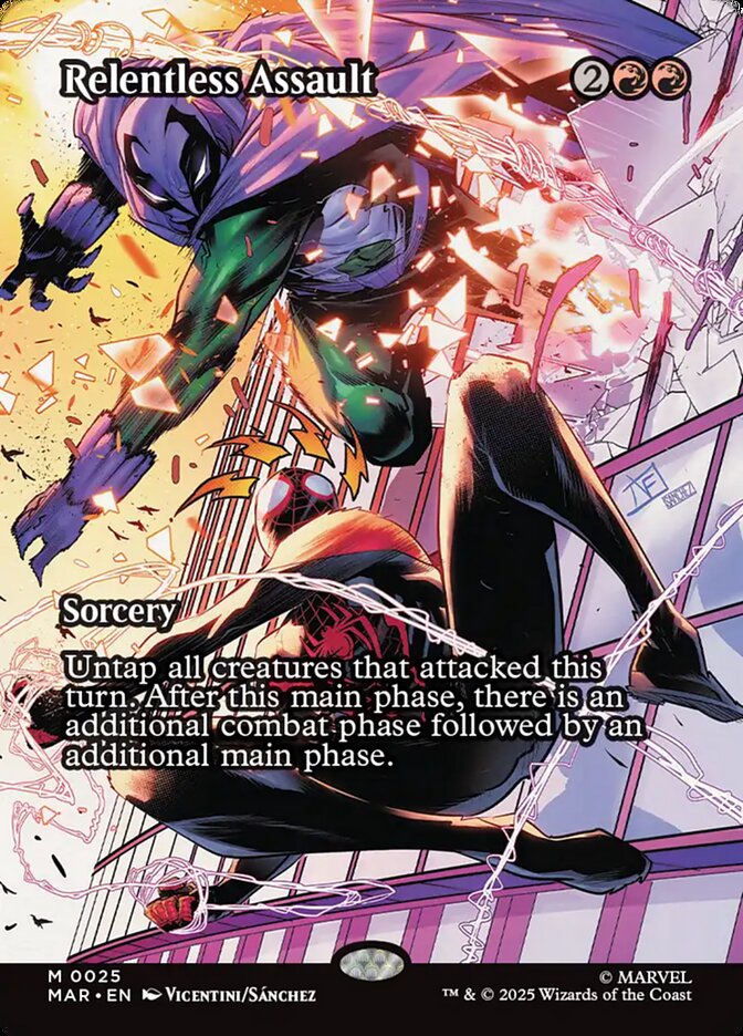 Relentless Assault (Marvel Universe Eternal-Legal)  - Foil