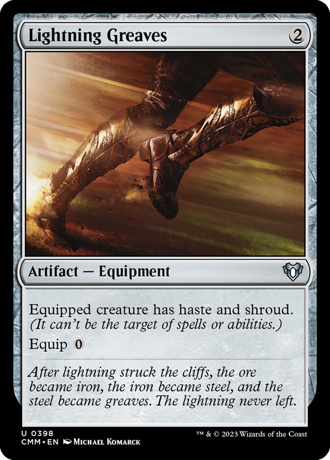Lightning Greaves (Commander Masters) 