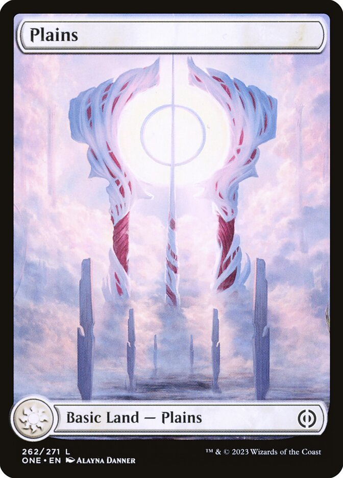 Plains 262 (Phyrexia: All Will Be One)  - Foil