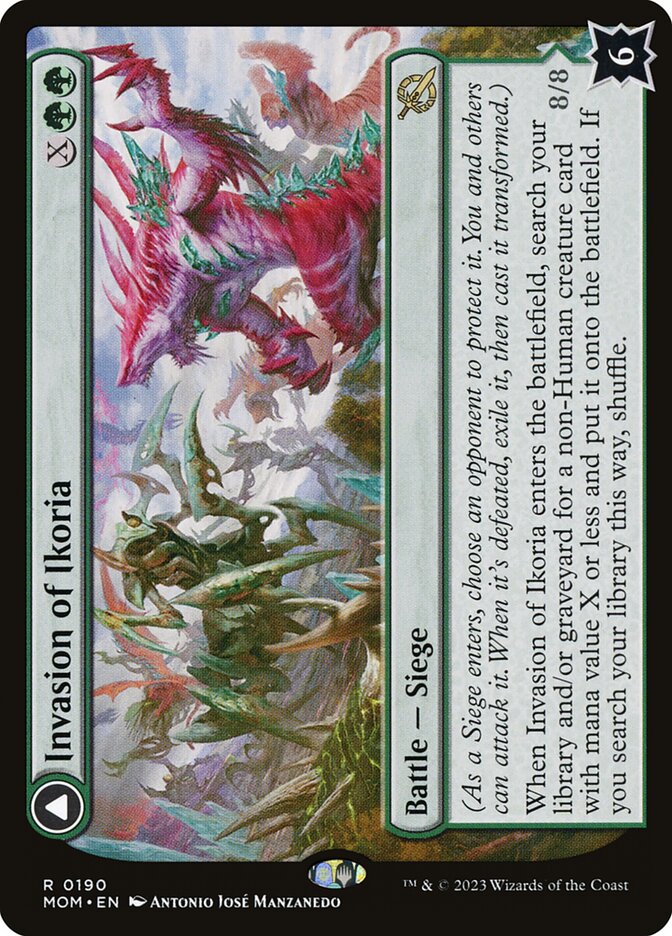 Invasion of Ikoria // Zilortha, Apex of Ikoria (March of the Machine) 