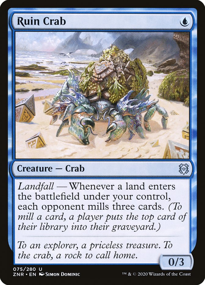Ruin Crab (Zendikar Rising)  - Foil