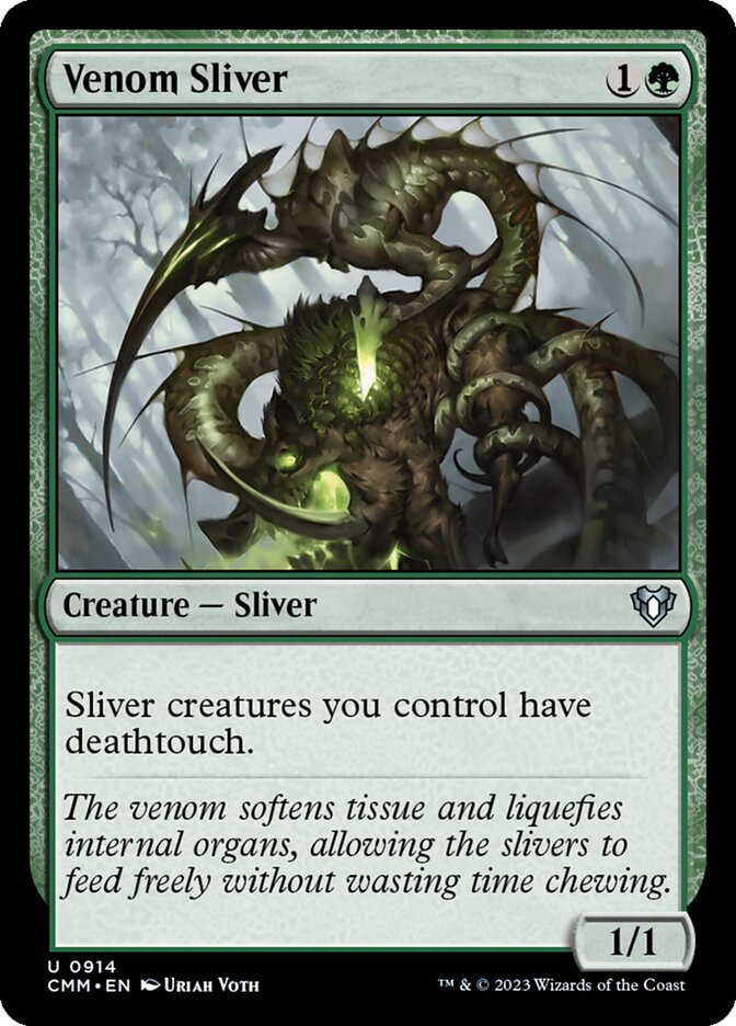 Venom Sliver 914 (Commander Masters) 