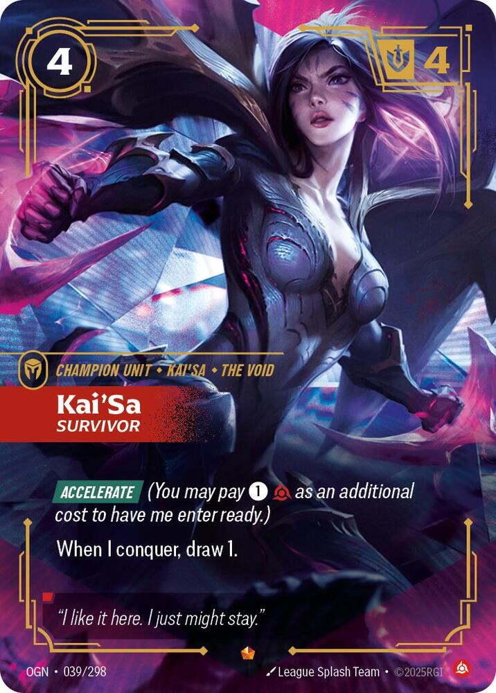 KaiSa Survivor (Origins)  - Foil
