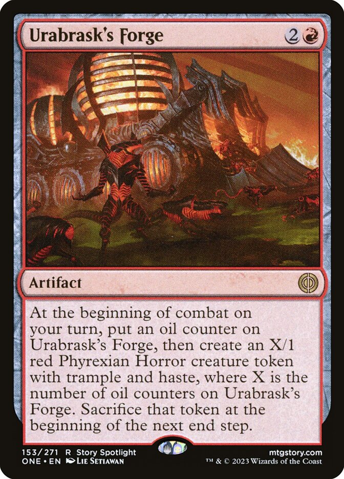 Urabrask's Forge (Phyrexia: All Will Be One)  - Foil