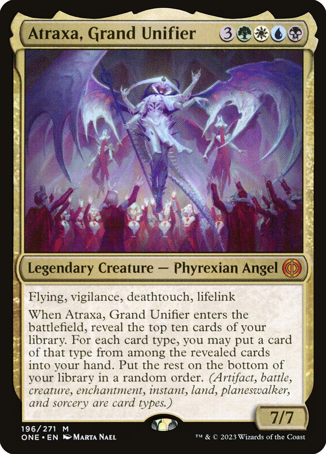 Atraxa, Grand Unifier (Phyrexia: All Will Be One) 