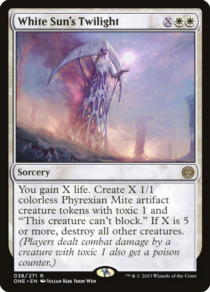 White Sun's Twilight (Phyrexia: All Will Be One)  - Foil