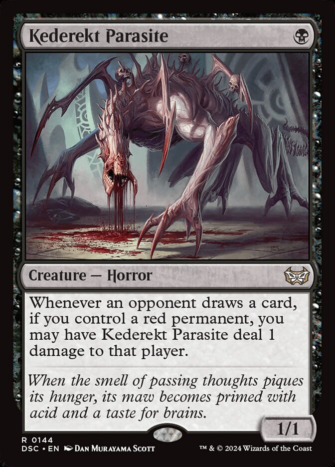 Kederekt Parasite (Commander: Duskmourn: House of Horror) 